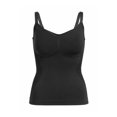 Abbildung von FALKE Funktionstop Shaping Smart Support (1 tlg) Gerippte Zonen für eine geformte Körpermitte und definierte Taille