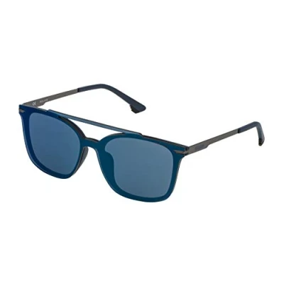 Abbildung von POLICE Unisex Erwachsene SPL528999NQB Sonnenbrille, Blau (Azul), 99