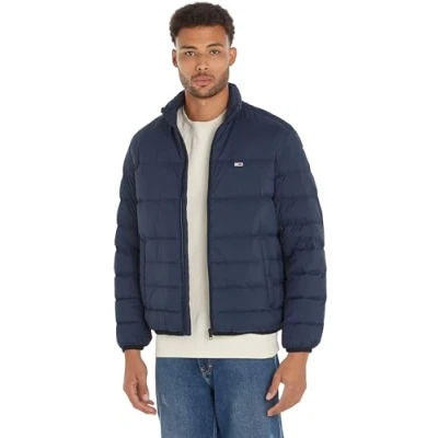 Abbildung von Tommy Jeans Light Jacket Daunenjacke, Herren, Größe: 52, Dark night navy