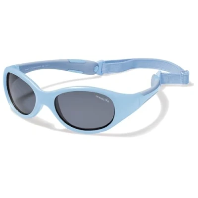 Abbildung von Mausito Sonnenbrille Kinder 5 8 Jahre Jungen VERGLEICHSSIEGER Kindersonnenbrille 100% UV Schutz BIEGSAM Schadstofffreie mit Band Europäisches Design für gemacht