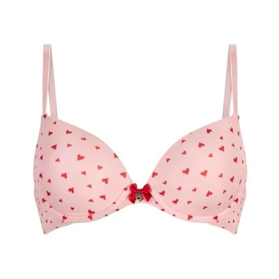 Abbildung von Hunkemöller Bügel BH, Damen, Größe: 85D, Pink