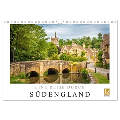 Abbildung von Eine Reise durch Südengland (Wandkalender 2025 DIN A4 quer), CALVENDO Monatskalender