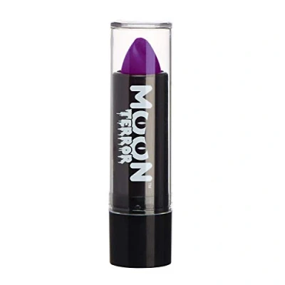 Abbildung von Smiffys Lippenstift Moon Terror Halloween lila, Kräftig deckender für Karneval, Club und