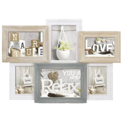 Abbildung von Zep Vincennes Holz Kollektion für 5 Fotos, Beige/Blanc/Bleu