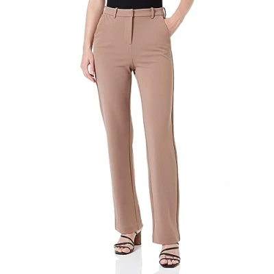 Abbildung von VERO MODA Damen Hose Vmzamira Mr Slim Straight Pant Ga Noos, Brown Lentil, XS / 30L