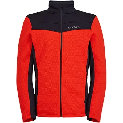 Abbildung von Spyder Herren Encore Fz Skijacke, Light Pastel Red, L EU
