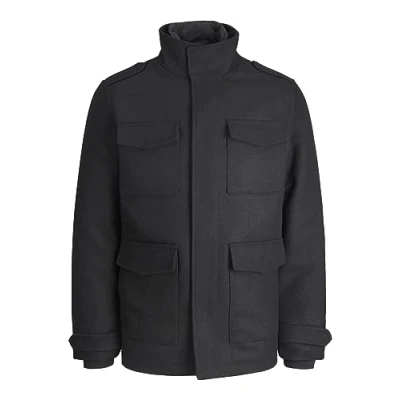 Abbildung von Jack &amp; Jones Premium Übergangsjacke, Herren, Größe: Medium, Black