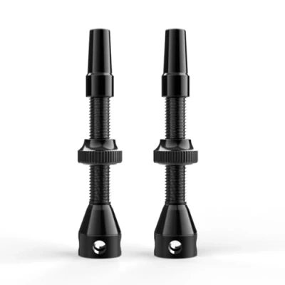Abbildung von Shredr. Tubeless Ventile Set, schwarz Presta Für Schlauchlos Reifen Superleichtes Alu, eloxiert, französisches Ventil Normale Felgen