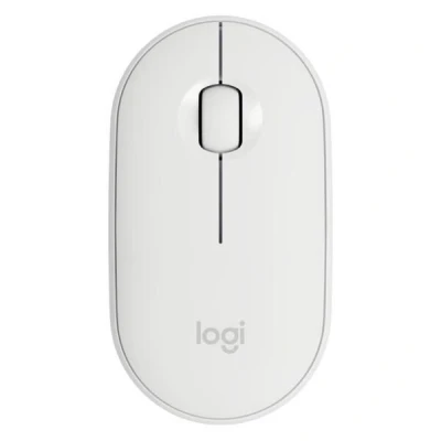 Abbildung von Logitech Pebble M350 Kabellose Maus Off White