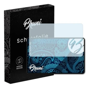 Abbildung von Bruni Schutzfolie kompatibel mit Teclast T60 Folie, glasklare Displayschutzfolie (2X)