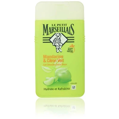 Abbildung von Le Petit Marseillais Duschgel, extraweich, Mandarin und Zitrone, 250 ml, Grün