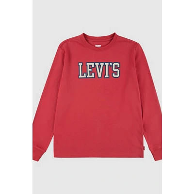 Abbildung von Levi&#039;s Langarmshirt für Kinder, Größe: 104, Cardinal