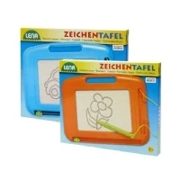 Abbildung von Lena 65696 Zeichentafel, magische Tafel ca. 20 cm, Zaubermaltafel 2 fach sortiertZauberzeichner für Kinder ab 3 Jahre