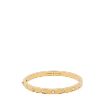 Abbildung von kate spade new york Hinged Bangle Armband goldcoloured, Damen, Größe: One Size, Gold/coloured
