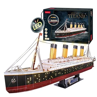 Abbildung von 3D Puzzle Titanic Modell Kinder Und Erwachsene Spielzeug modellbausatz 266 Teilen