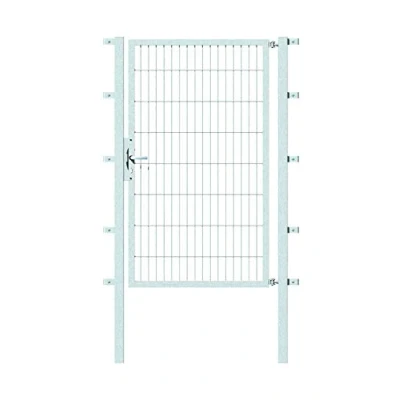 Abbildung von Alberts 646752 Einzeltor Flexo mit Zubehör verschiedene Breiten und Höhen feuerverzinkt Breite 100 cm Höhe 160