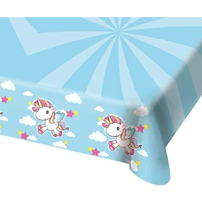 Abbildung von Einhorn Tischdecke Kinder 180x130cm pro Einheit