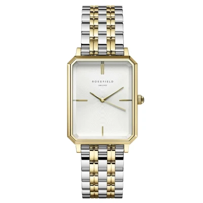 Abbildung von Rosefield Octagon Uhr, Damen, Größe: One Size, Silver/gold