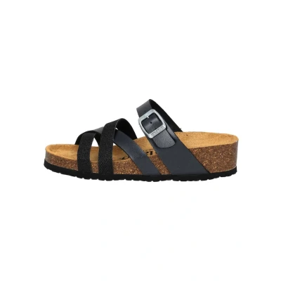 Abbildung von Palado Balmur PF Pantolette hoch, Damen, Größe: 37, Schwarz metallic Kunststoff