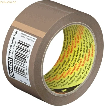 Abbildung von Scotch Packband S5066B6 50mmx66m braun