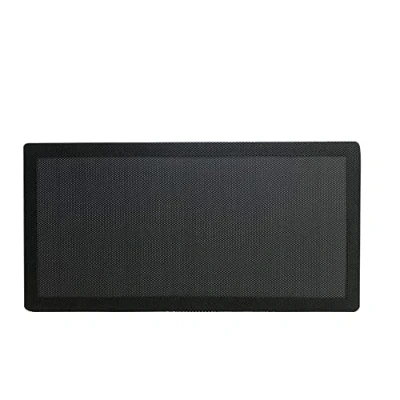 Abbildung von BesDirect 120mm 140 mm PC Lüfter Staubfilter für Computer Lüfter, Magnetrahmen, Lüftergitter, schwarzes Staubnetz, Kühlerfilter, staubdichte PVC Gehäuseabdeckung Schwarz (140x280mm)