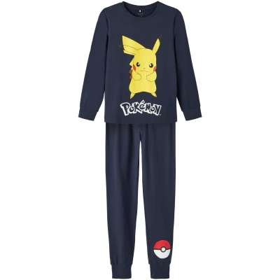 Abbildung von Name it Nkmnash Pokemon SKY Nachtwäsche Set für Kinder, Größe: 110/116, Dark sapphire