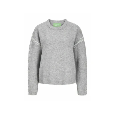 Abbildung von JJXX Strickpullover, Damen, Größe: XS, Grey melange
