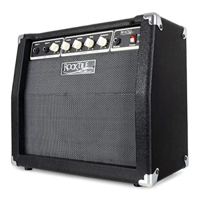 Abbildung von Rocktile BA 30 Jaco Basscombo Watt Bassverstärker im Combo Format Für aktive und passive Bässe Leistung: RMS 10&quot; Lautsprecher 3 Band Equalizer mit Presence Regler Schwarz