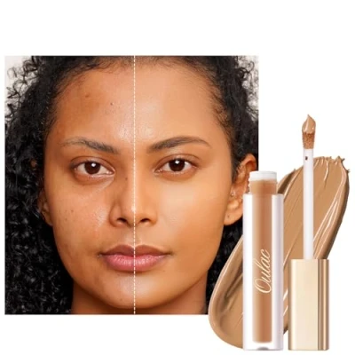 Abbildung von Oulac Concealer Augenringe, für Gesicht und Essence mit Hyaluronic Acid, Vegan 3.8ml, Farbcode: Ivory