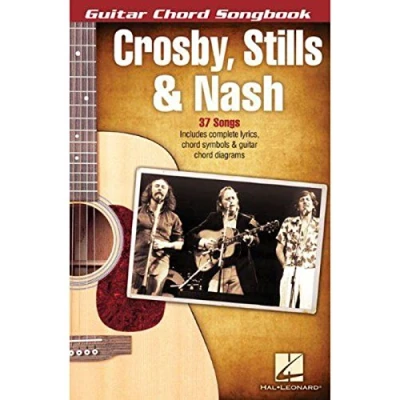 Abbildung von Crosby Stills &amp; Nash: Guitar Chord Songbook: Noten, Songbook für Gitarre (Guitar Songbooks)
