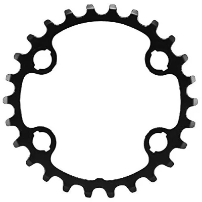 Abbildung von Shimano Unisex Erwachsene Deore FC MT610 2 Kettenblatt, Schwarz, 26 zähne