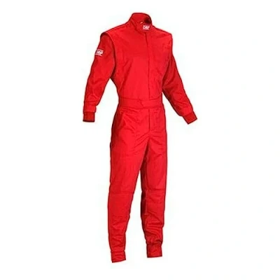 Abbildung von Omp OMPNB157906144 Mechanic Overall für den Sommer, Rot, Größe 44
