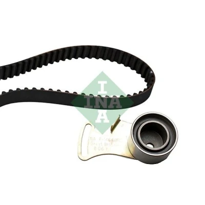 Abbildung von INA 530 0378 10 Zahnriemensatz 143 mit Grundträger LAND ROVER: Freelander I SUV, MG: MGF Cabrio, MG ZR Schrägheck, 25 200 Hatchback