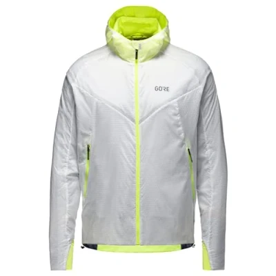 Abbildung von Gore WEAR Herren R5 tex Infinium Isolierte Jacket, White/Neon Yellow, 3XL EU
