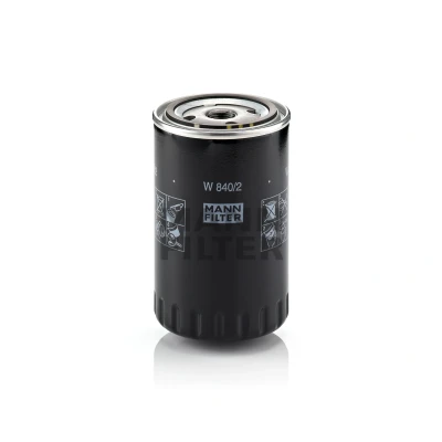 Abbildung von MANN FILTER W 840/2 Ölfilter 3/4 16 UNF mit einem Rücklaufsperrventil Anschraubfilter VOLKSWAGEN: Golf 3 Variant, 4 Cabrio, Polo III Variant