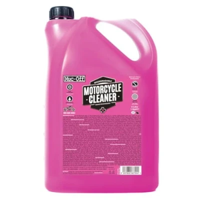 Abbildung von Muc Off Nano Tech Motorcycle Cleaner Motorrad Reiniger, 5 l Hochwirksames, Biologisch Abbaubares Reinigungsmittel Spray Sicher auf Allen Oberflächen und für Alle Motorradtypen Geeignet