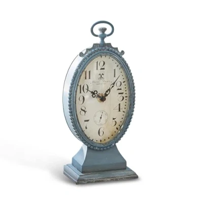 Abbildung von Mirabeau Wanduhr Uhr Michelet antikblau
