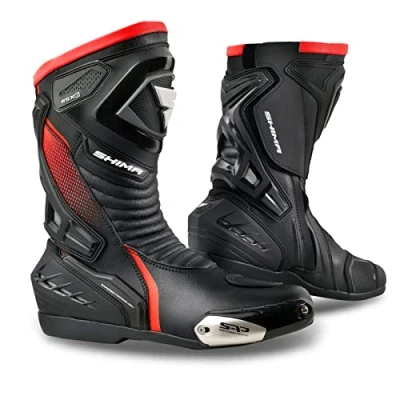 Abbildung von SHIMA Herren Rsx 6 Men Motorradschuhe, Red Fluo, 44 EU
