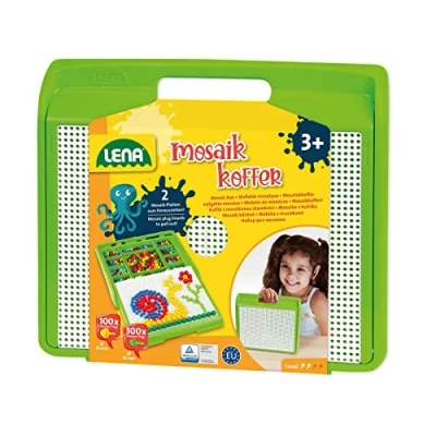 Abbildung von Lena® Kreativset Mosaik Koffer color, Made in Europe