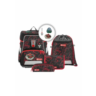 Abbildung von Step by Spaceset 5TLG Schulranzen Set für Kinder, Größe: One Size, Ninja yuma