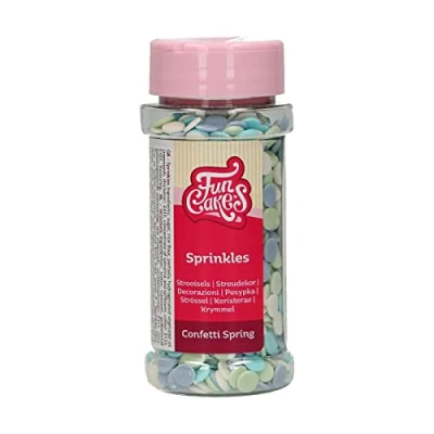 Abbildung von FunCakes Konfetti Frühling: Kuchenstreusel, guter Geschmack, perfekt zum Dekorieren von Kuchen, Streusel. 60 g.