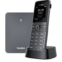 Abbildung von Yealink W73P DECT IP Telefon System (W70B Basis + W73H Handset) Schwarz