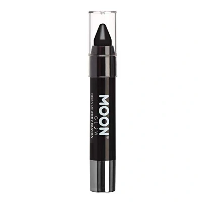 Abbildung von Moon Glow, Neon UV Lackstift Körperkreide für Gesicht und Körper (Schwarz, 1 Stück)