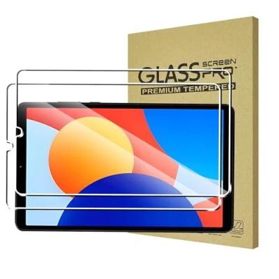 Abbildung von FDHYFGDY 2 Stück Schutzfolie für Redmi Pad SE 8.7 Zoll Panzerglas, kratzfest, blasenfrei, Härtegrad 9H, Displayschutzfolie