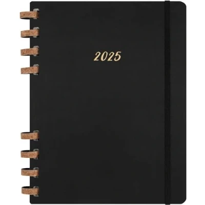Abbildung von Moleskine Weekly &amp; Monthly Planner, 12 Monats Wochen und Monatsplanner, Fester Einband Elastischer Verschluss, Farbe Schwarz, ExtraGroßesFormat 20,4X25,2 cm
