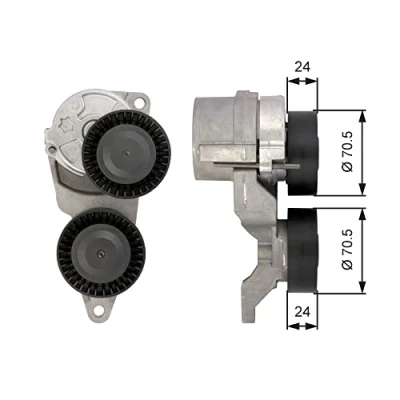 Abbildung von GATES FleetRunner Micro V Kit T39026 Spannrolle VOLVO: S60 I, V70 2, XC90 I
