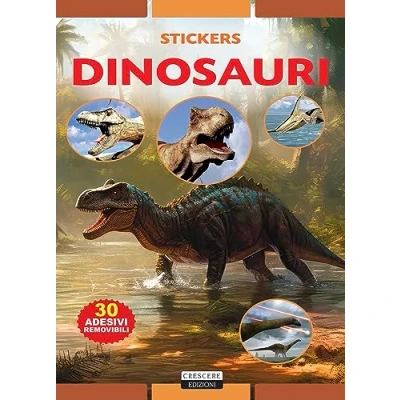 Abbildung von Dinosauri. Con 30 adesivi removibili. Ediz. a colori (Stickers)