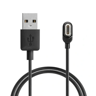 Abbildung von kwmobile USB Kabel Charger kompatibel mit imoo Watch Phone Z7 / Z8 Z9 Z10 Ladekabel Smart Ersatzkabel Fitnesstracker Aufladekabel in Schwarz