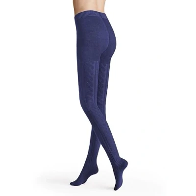 Abbildung von Hudson Damen Strumpfhosen Winter Plait wärmend Royal blue 0539 38 40