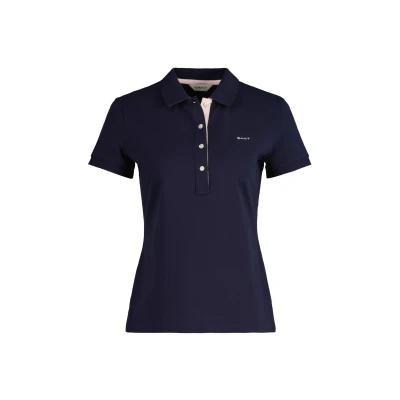 Abbildung von GANT Poloshirt, Damen, Größe: Large, Marine